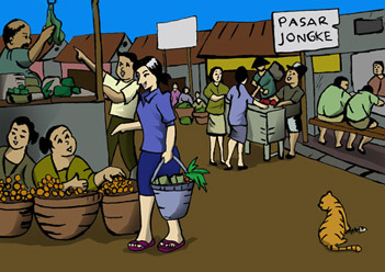 Detail Gambar Pasar Karikatur Nomer 4