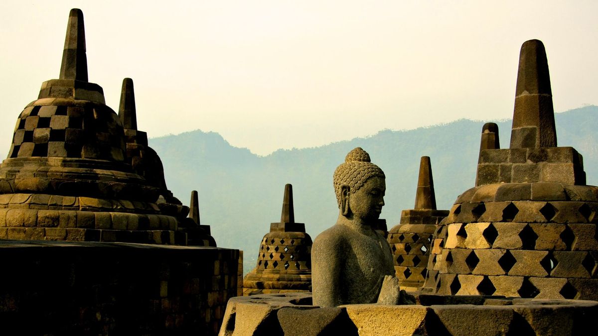 Detail Gambar Patung Candi Borobudur Nomer 21