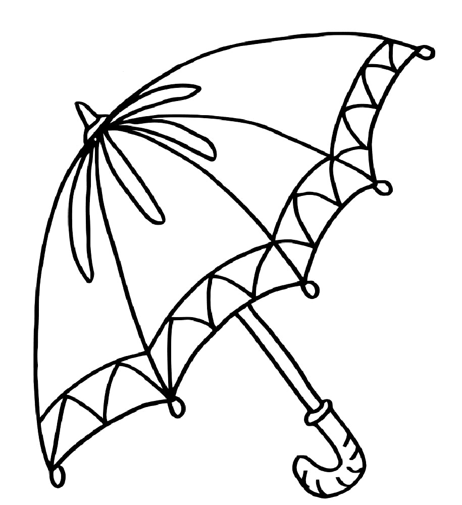 Detail Gambar Payung Hitam Putih Nomer 2