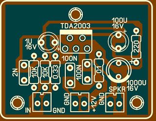 Detail Gambar Pcb Power Amplifier Ic Tda 2003 Nomer 26