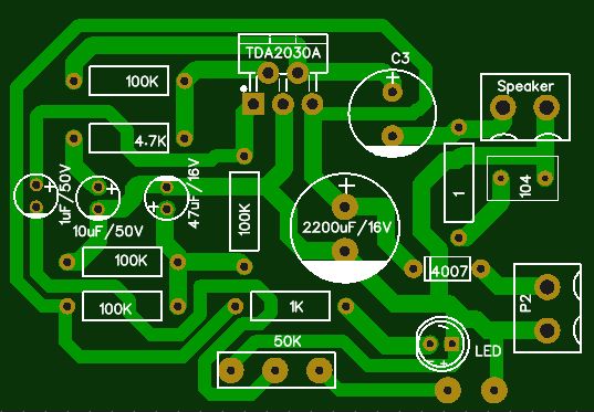 Download Gambar Pcb Power Amplifier Ic Tda 2003 Nomer 42