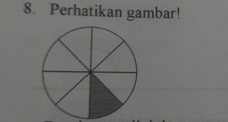 Detail Gambar Pecahan 2 8 Nomer 22