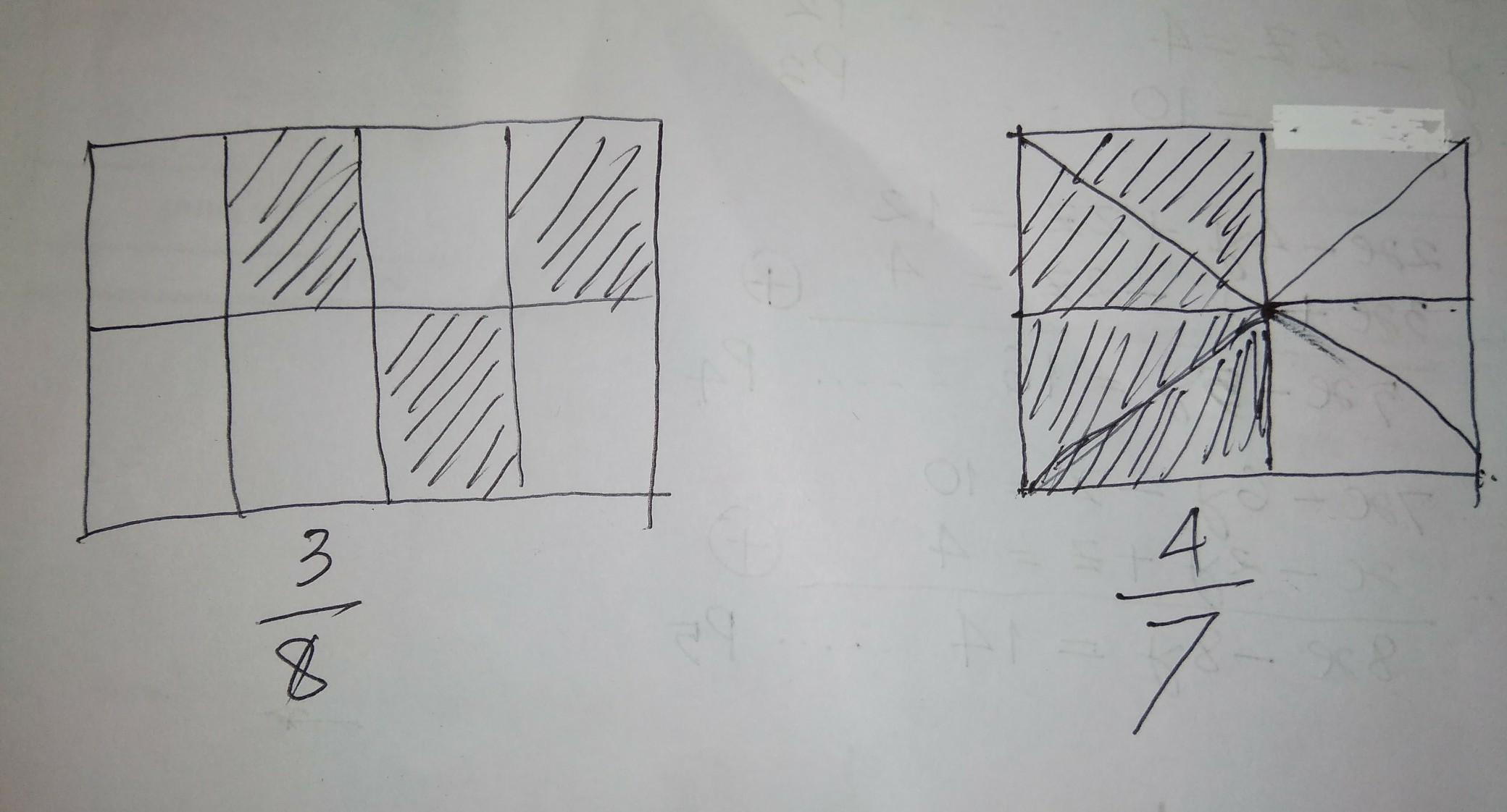 Detail Gambar Pecahan 3 8 Nomer 4