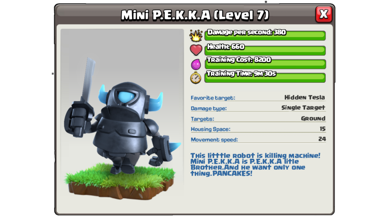 Detail Gambar Pekka Coc Nomer 24