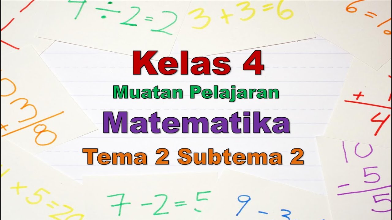 Detail Gambar Pelajaran Matematika Nomer 49