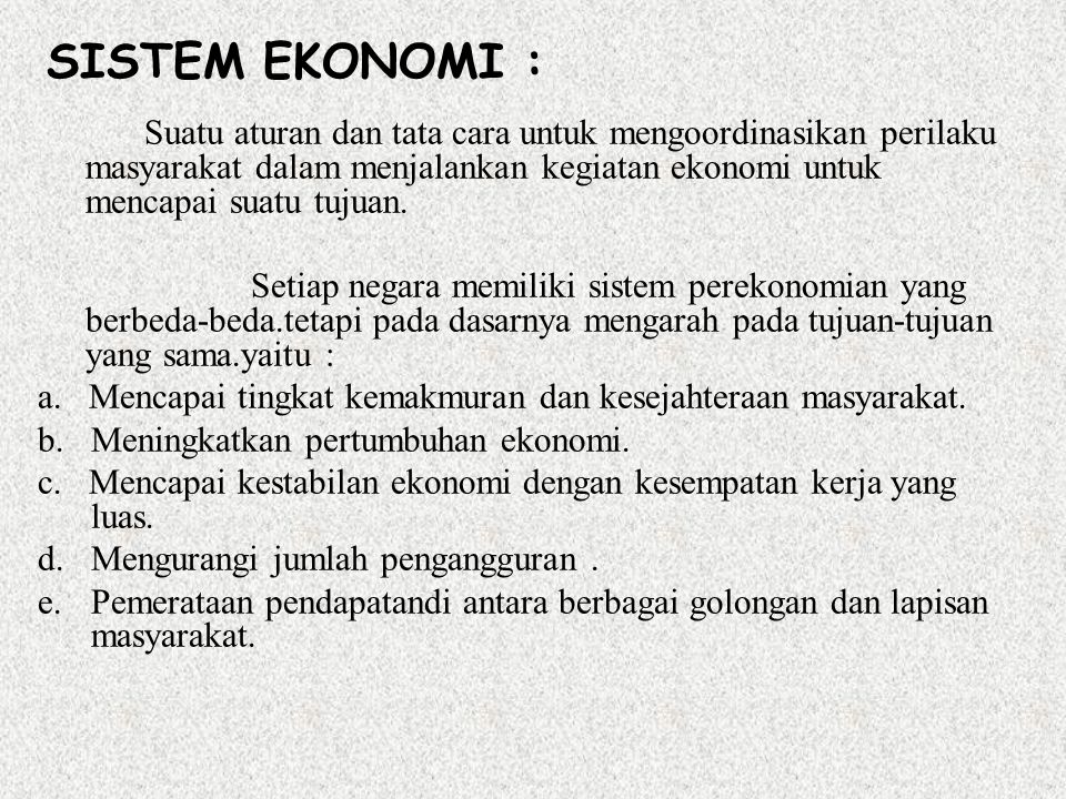 Gambar Pelaku Ekonomi Dalam Sistem Perekonomian Di Indonesia - KibrisPDR