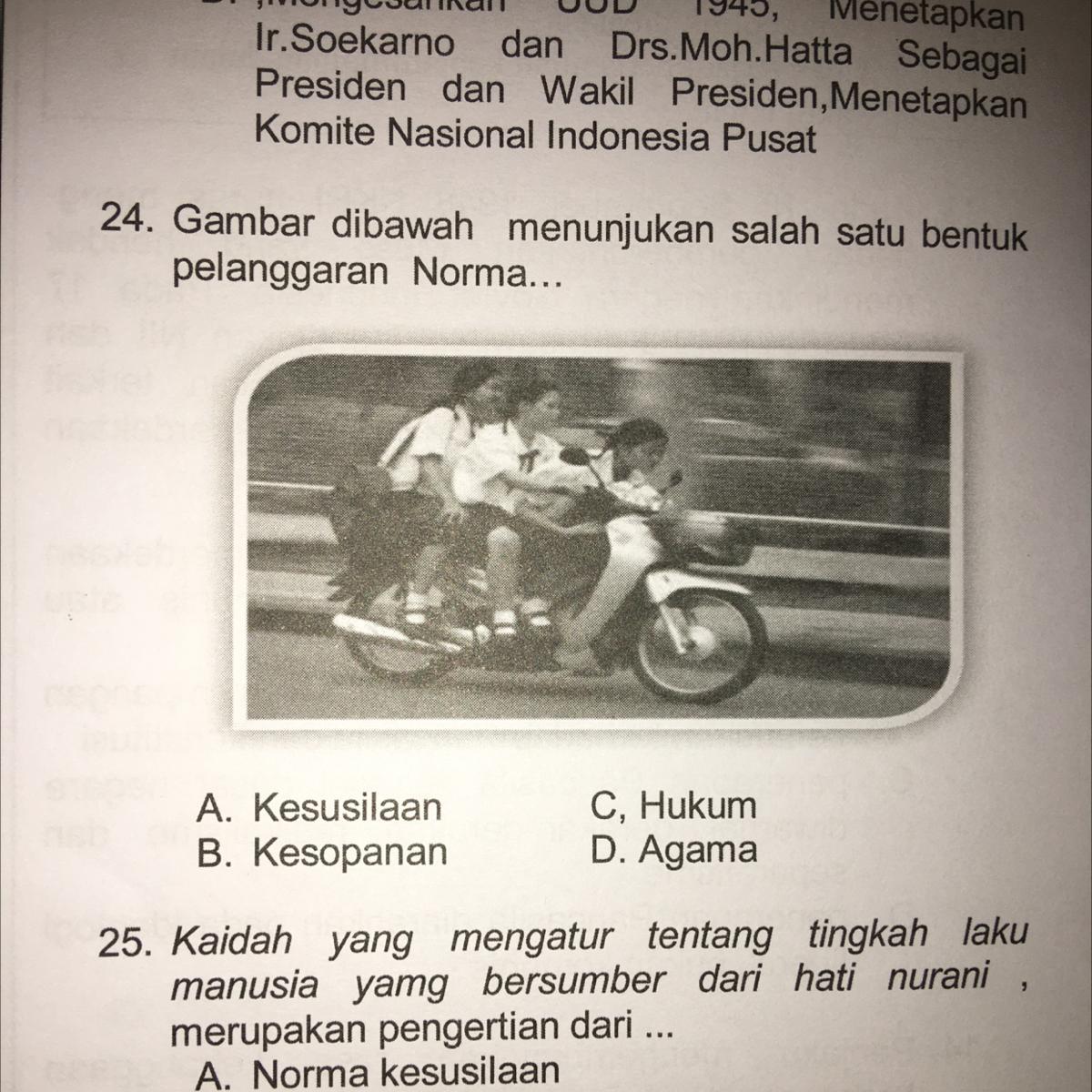 Detail Gambar Pelanggaran Norma Hukum Nomer 49