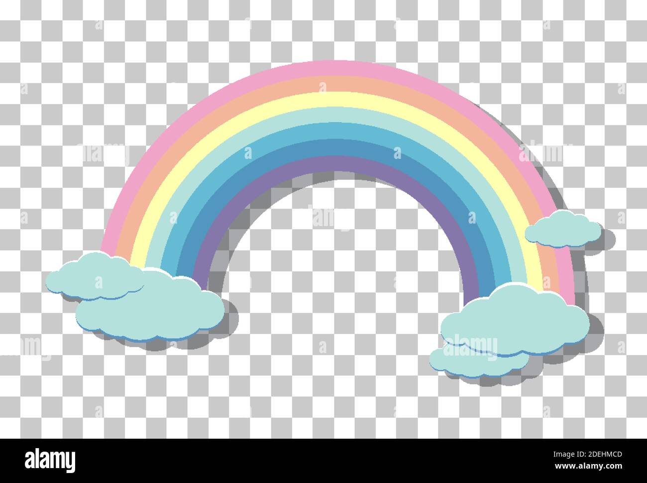 Detail Gambar Pelangi Cloud Cartoon Png Nomer 42