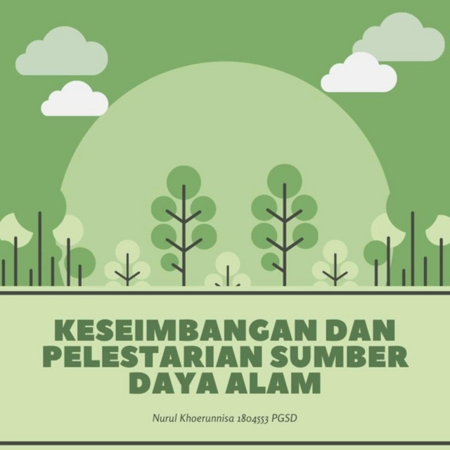 Detail Gambar Pelestarian Sumber Daya Alam Nomer 36