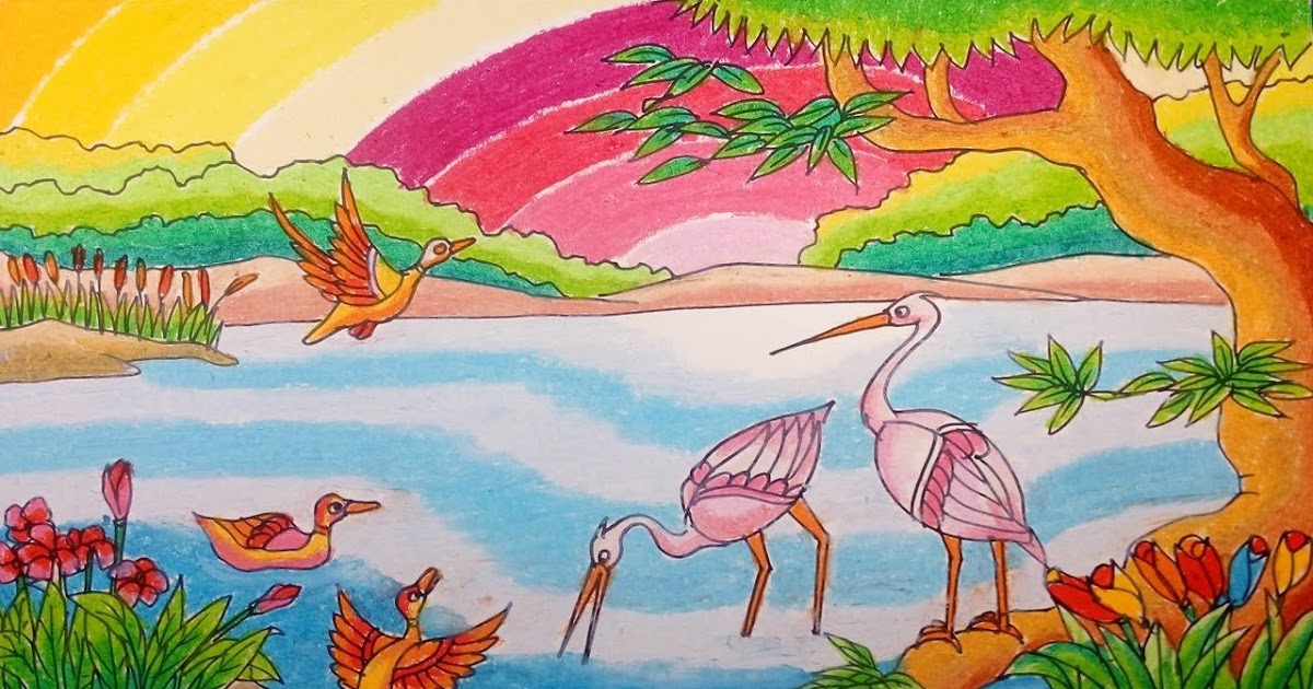 Detail Gambar Pemandangan Alam Dan Hewan Nomer 20