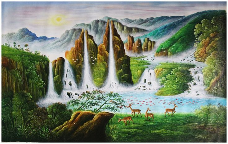Detail Gambar Pemandangan Alam Dan Hewan Nomer 44