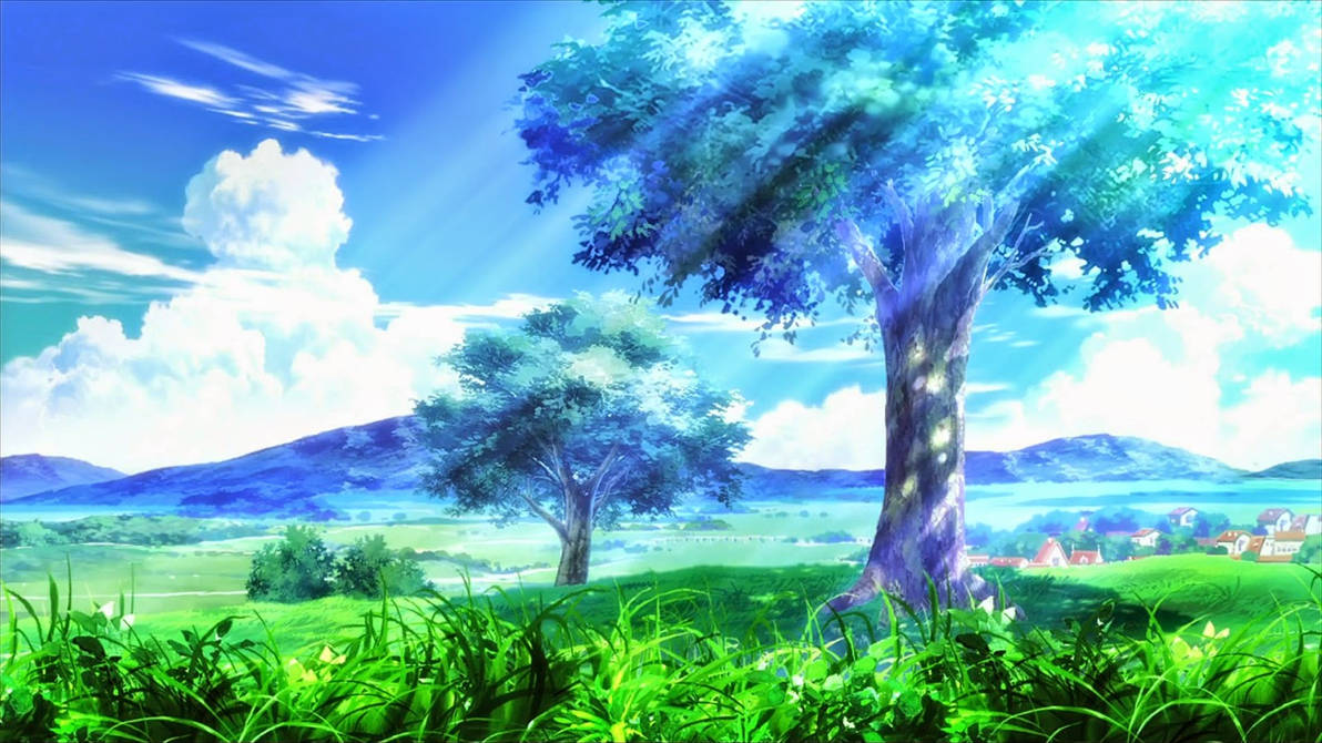 Detail Gambar Pemandangan Alam Di Anime Nomer 28