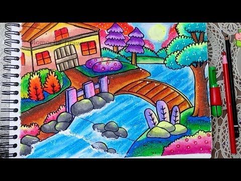 Detail Gambar Pemandangan Alam Sungai Nomer 22