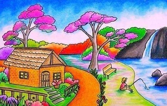 Detail Gambar Pemandangan Alam Sungai Nomer 29