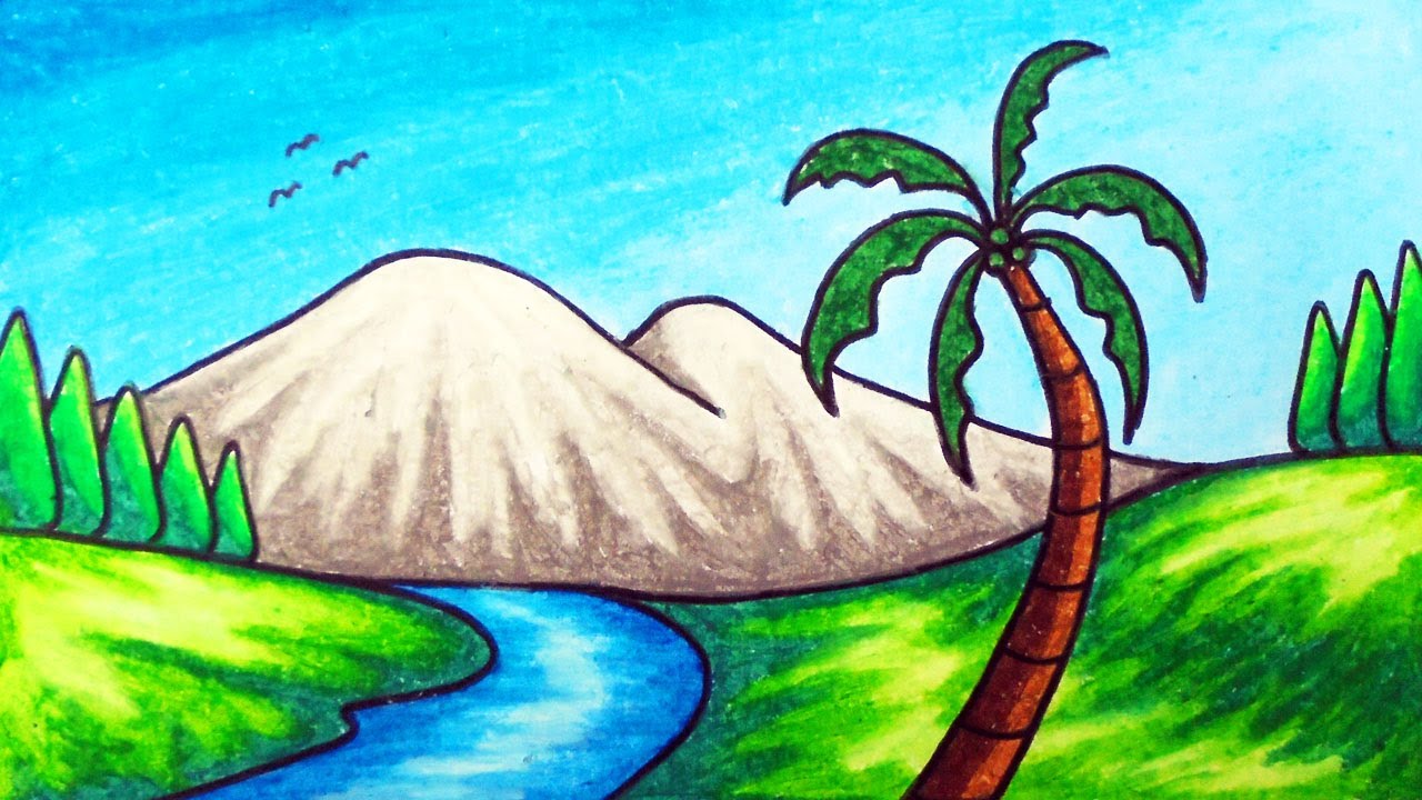 Detail Gambar Pemandangan Alam Sungai Nomer 6