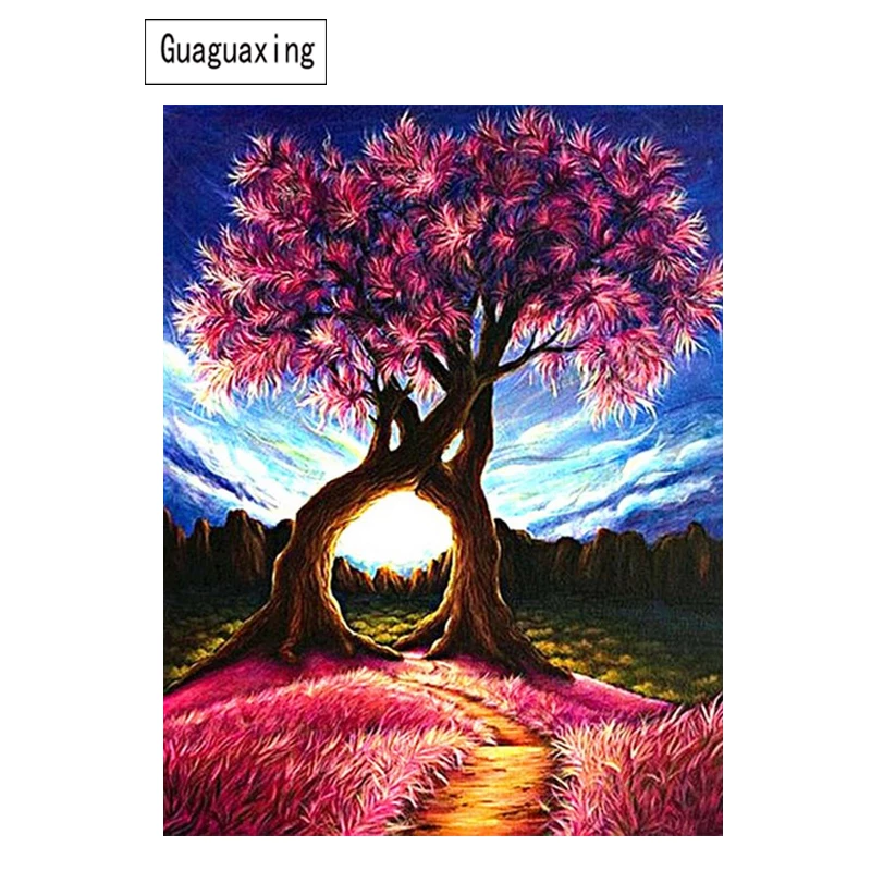 Detail Gambar Pemandangan Bunga Sakura Lukisan Nomer 25