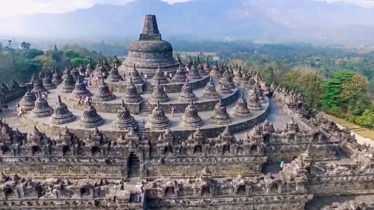 Detail Gambar Pemandangan Candi Borobudur Nomer 8