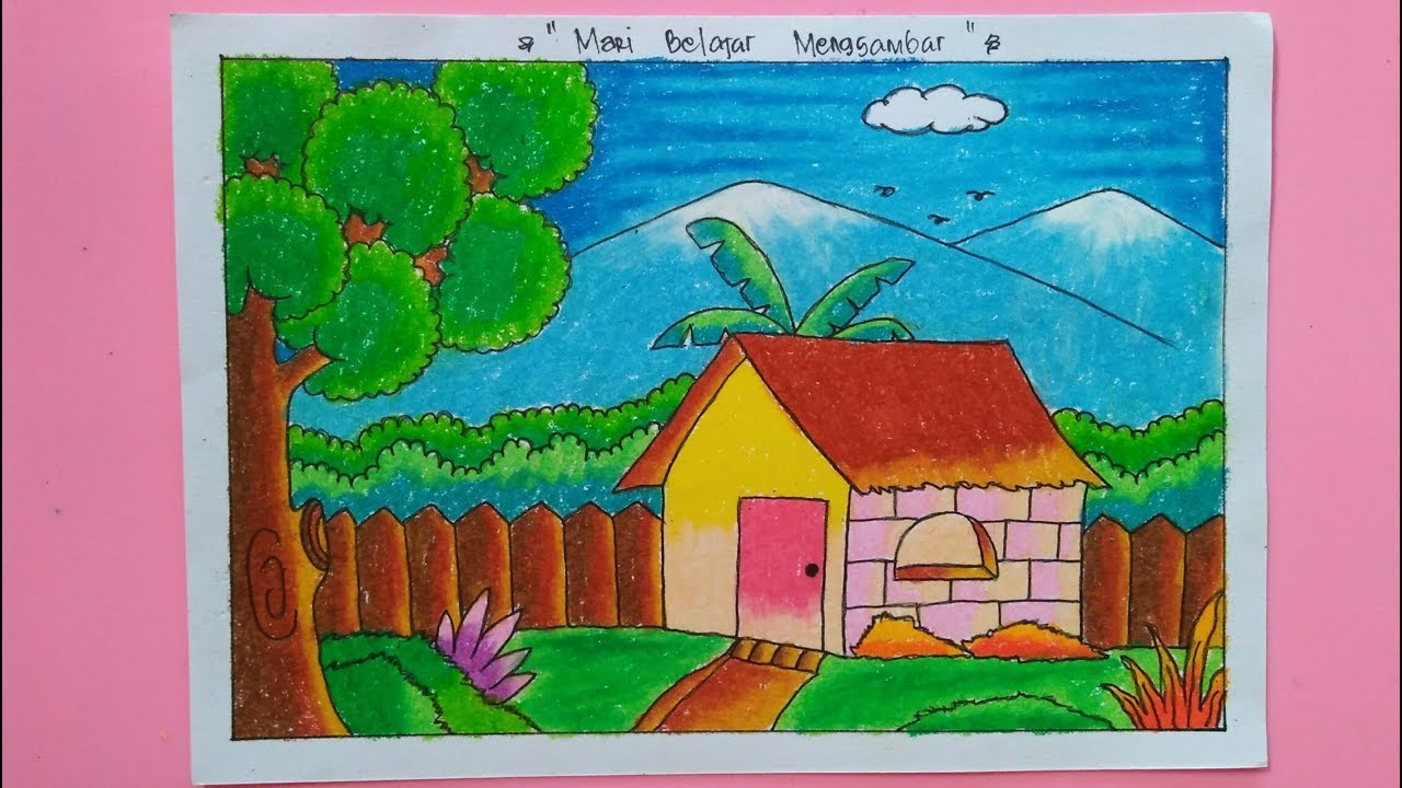 Detail Gambar Pemandangan Dan Rumah Nomer 5