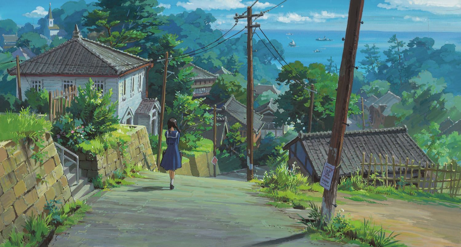 Detail Gambar Pemandangan Desa Di Anime Nomer 4