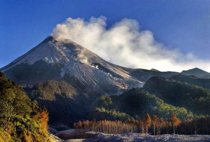 Detail Gambar Pemandangan Gunung Berapi Nomer 15