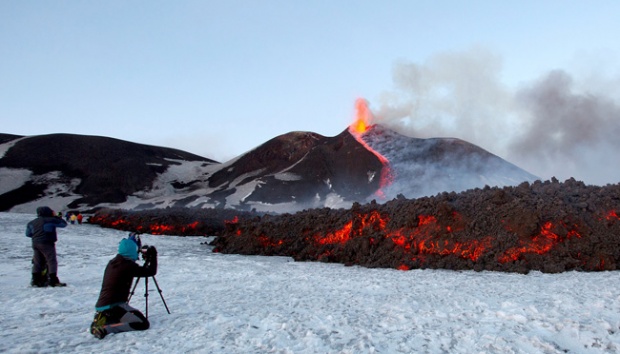 Detail Gambar Pemandangan Gunung Berapi Nomer 23