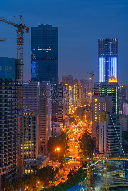 Detail Gambar Pemandangan Kota Malam Hari Nomer 10