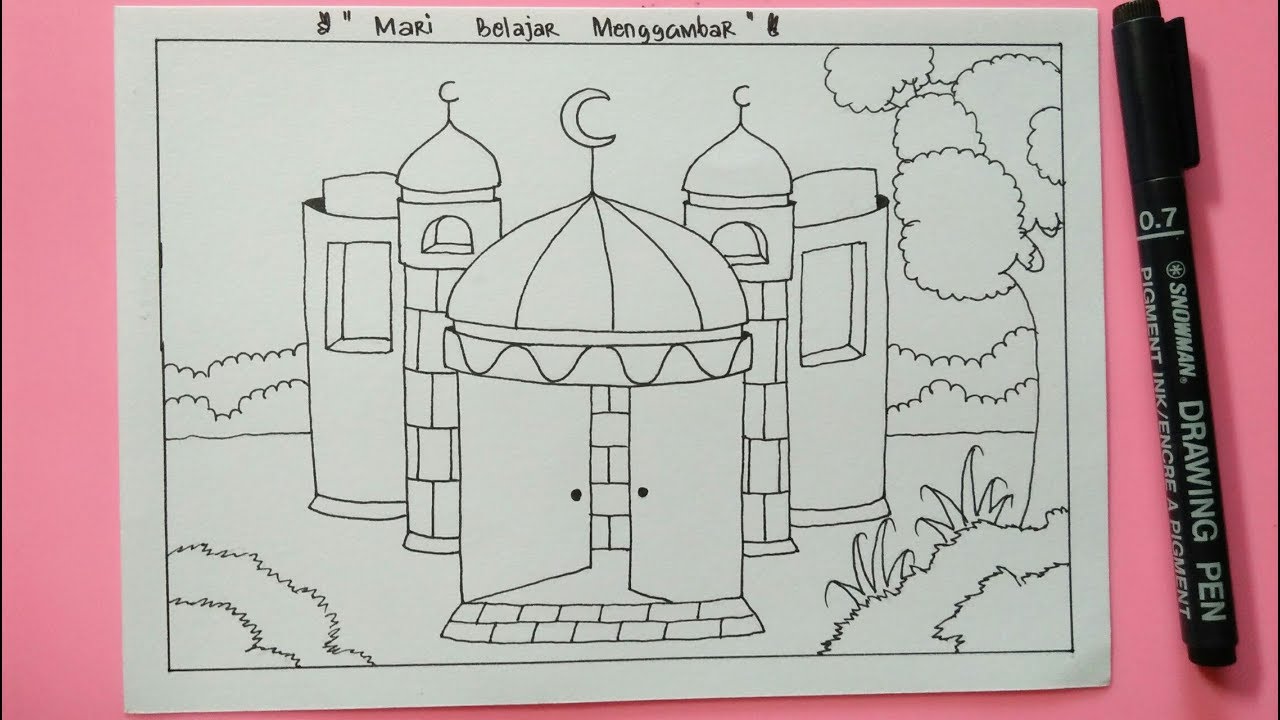 Detail Gambar Pemandangan Masjid Nomer 3