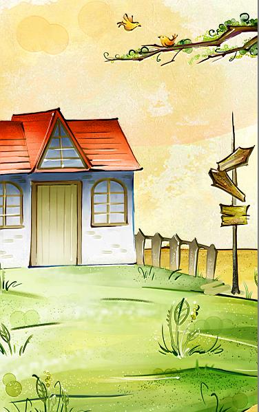 Detail Gambar Pemandangan Rumah Kartun Nomer 48