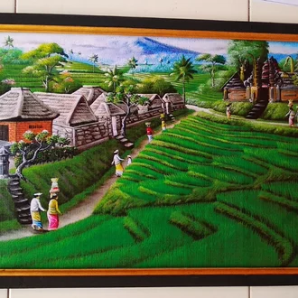 Detail Gambar Pemandangan Sawah Dan Petani Nomer 8