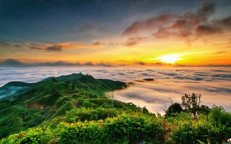 Download Gambar Pemandangan Sunrise Nomer 40