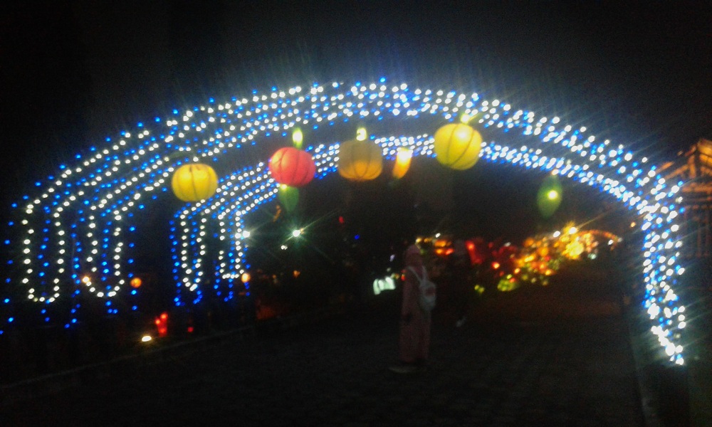 Detail Gambar Pemandangan Taman Lampion Nomer 46