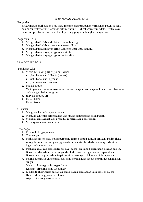 Detail Gambar Pemasangan Ekg Nomer 33