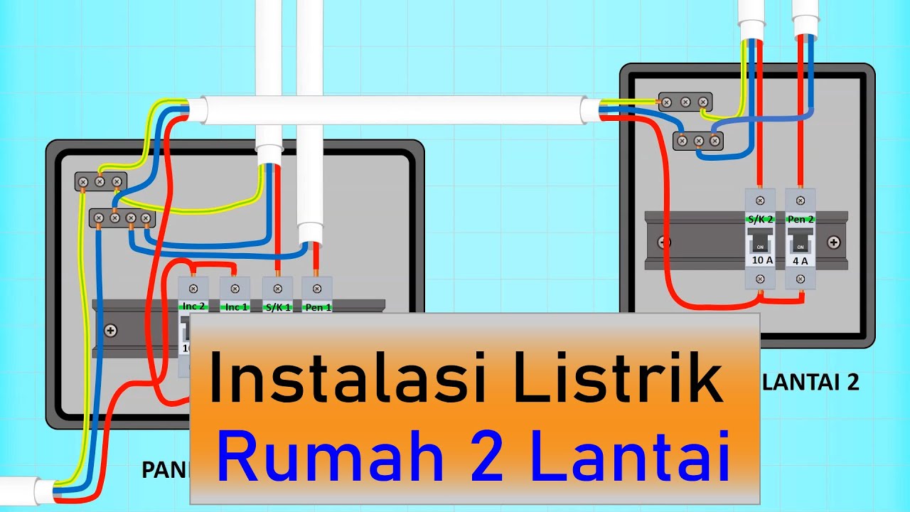 Detail Gambar Pemasangan Instalasi Listrik Rumah Sederhana Nomer 22