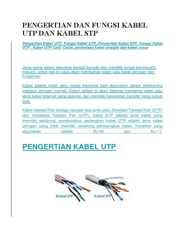 Detail Gambar Pemasangan Kabel Lan Unbk Nomer 51