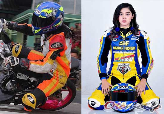 Gambar Pembalap Motor Wanita - KibrisPDR