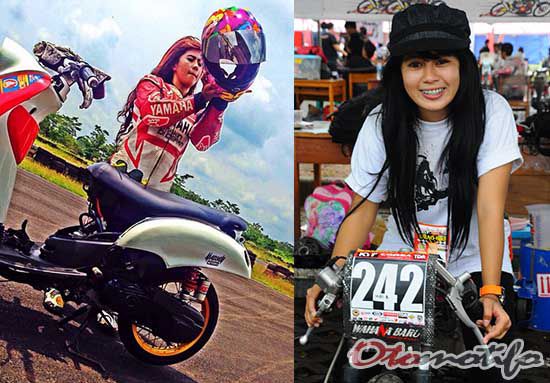 Detail Gambar Pembalap Motor Wanita Nomer 18