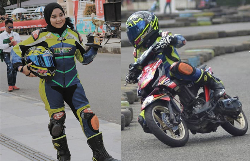 Detail Gambar Pembalap Motor Wanita Nomer 4