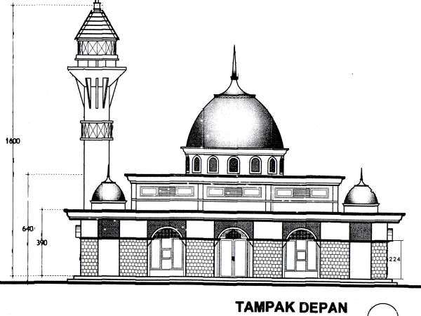 Detail Gambar Pembangunan Masjid Nomer 26