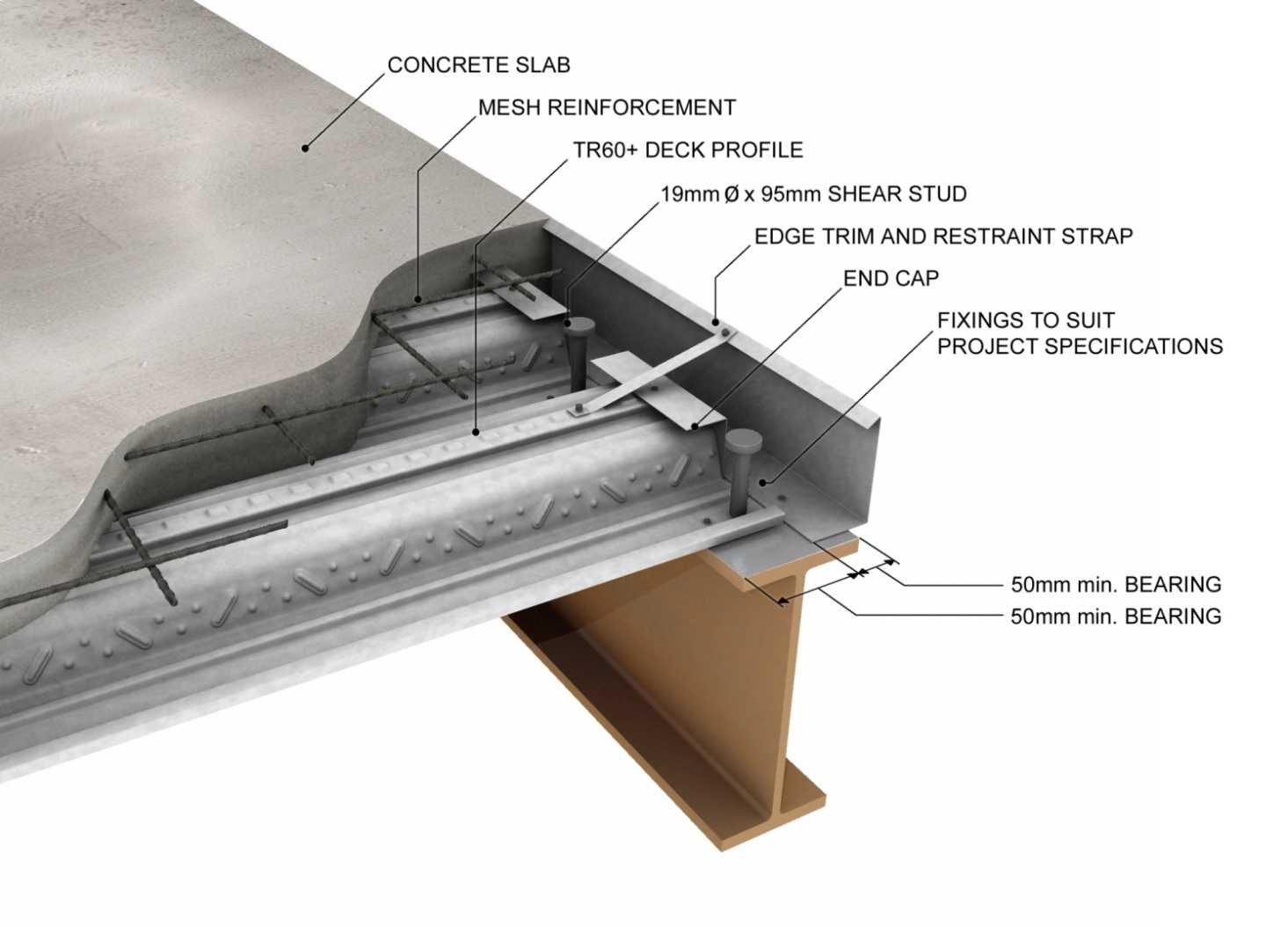 Detail Gambar Pembesian Dek Lantai Rumah Nomer 48