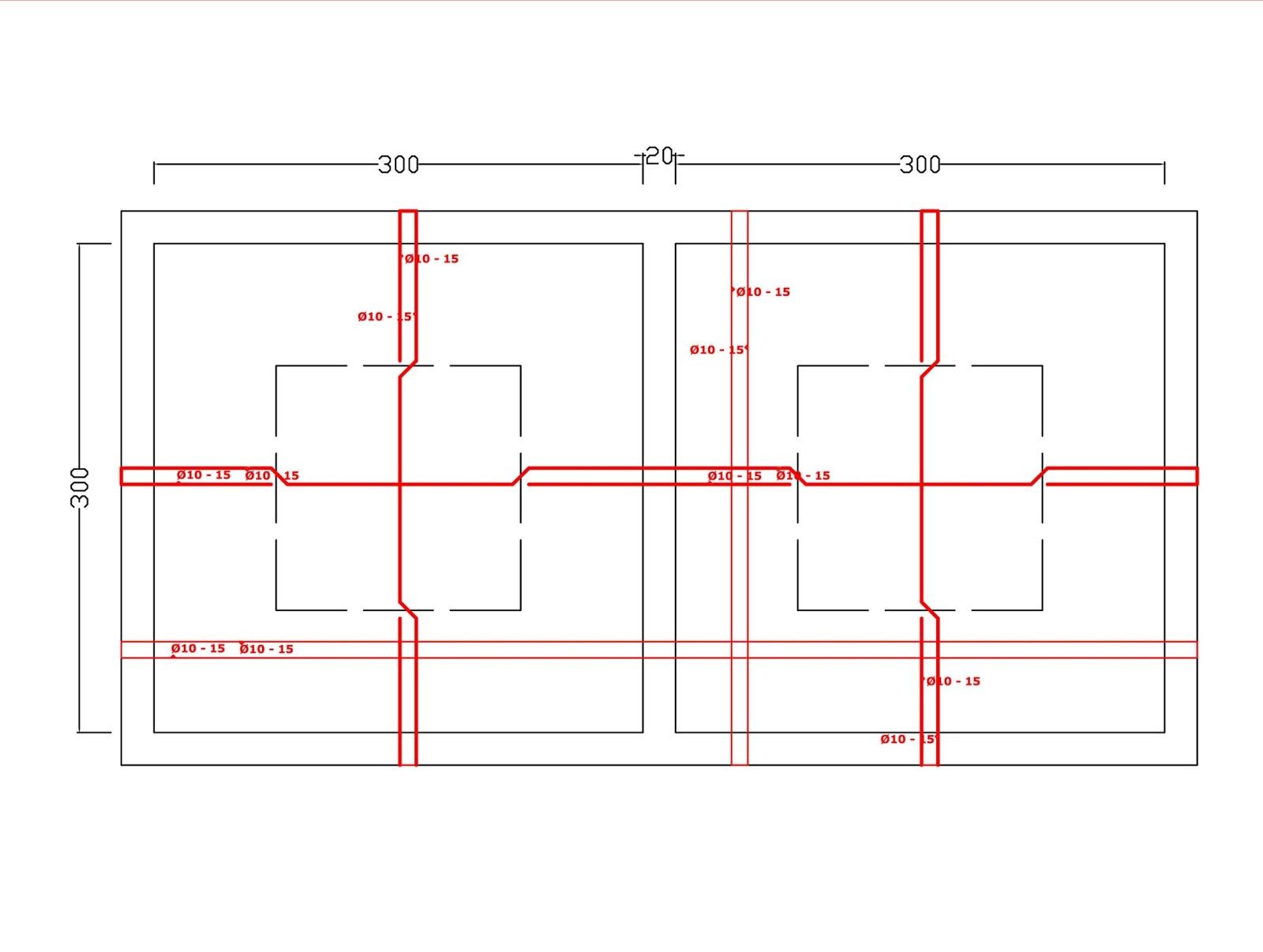 Detail Gambar Pembesian Plat Lantai 2 Nomer 40