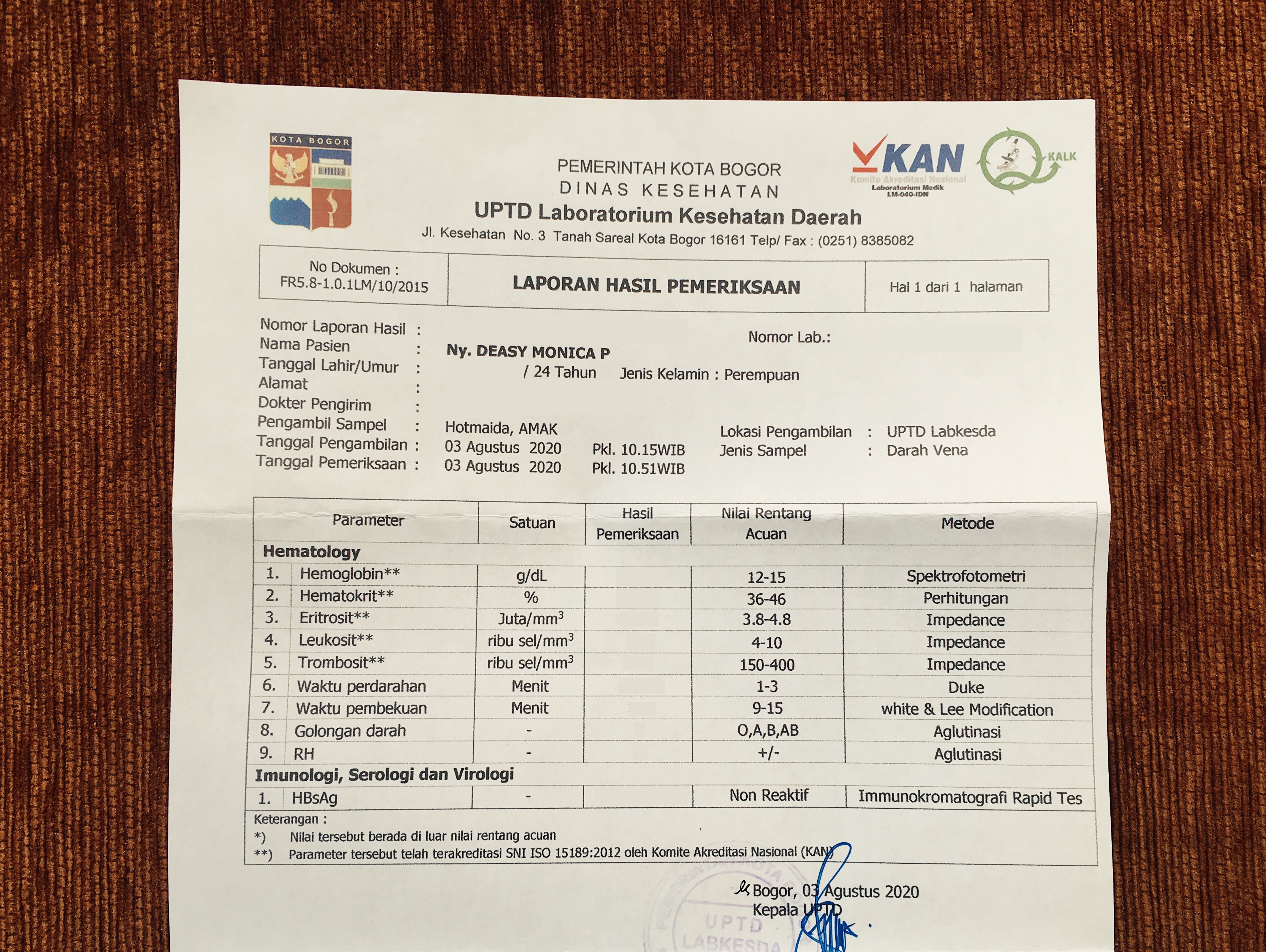 Detail Gambar Pemeriksaan Laboratorium Pada Ibu Hamil Di Puskesmas Nomer 11