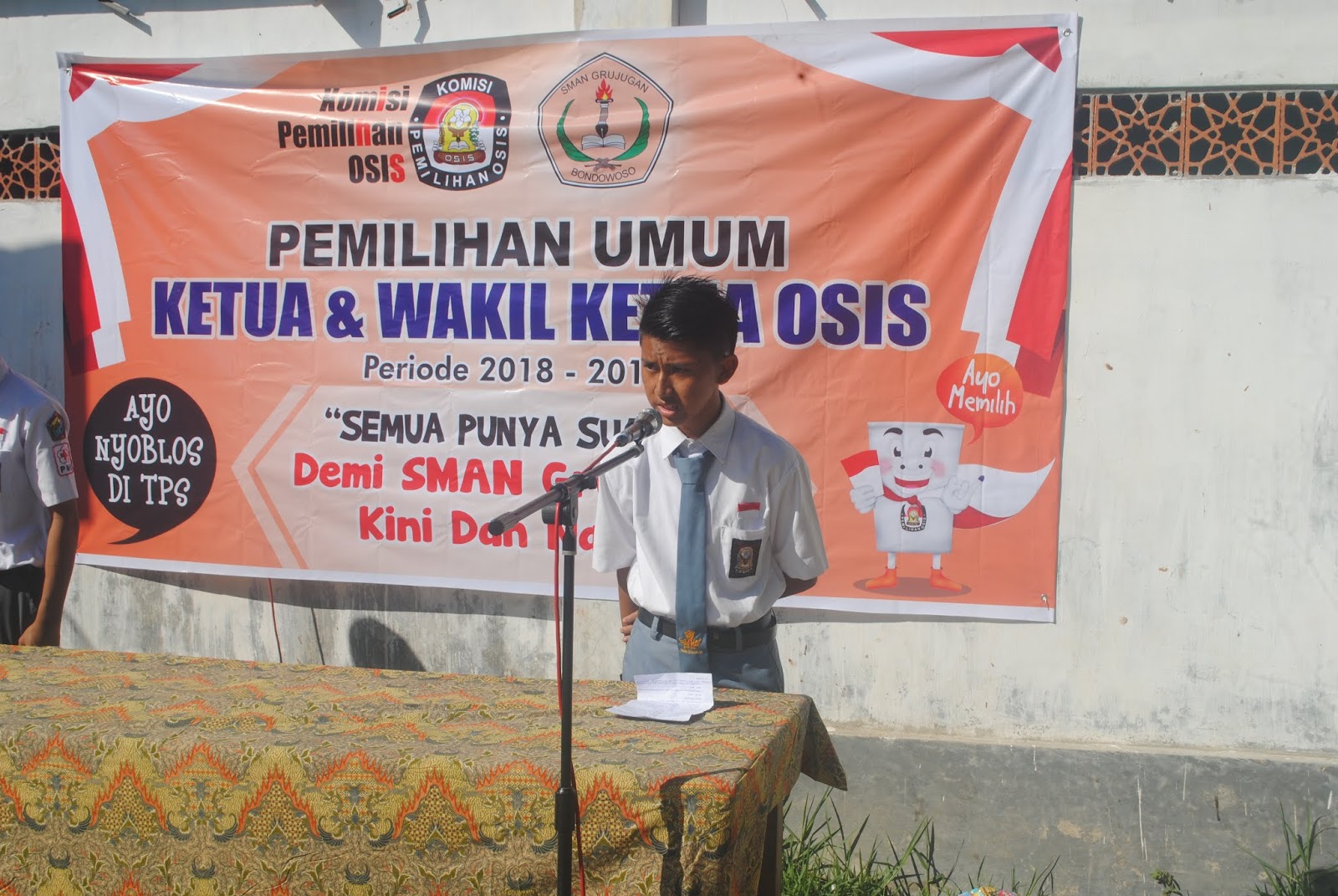 Detail Gambar Pemilihan Ketua Osis Nomer 36