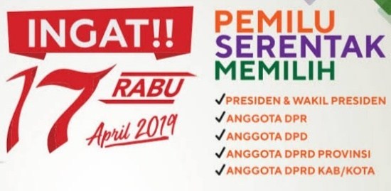 Detail Gambar Pemilu 17 April 2019 Nomer 8
