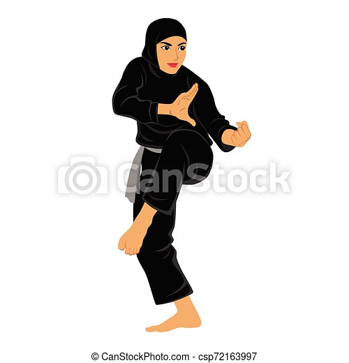 Detail Gambar Pencak Silat Vector Nomer 20