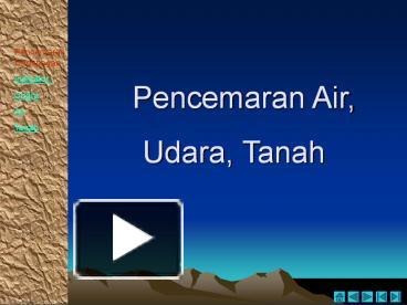 Detail Gambar Pencemaran Air Udara Dan Tanah Nomer 24