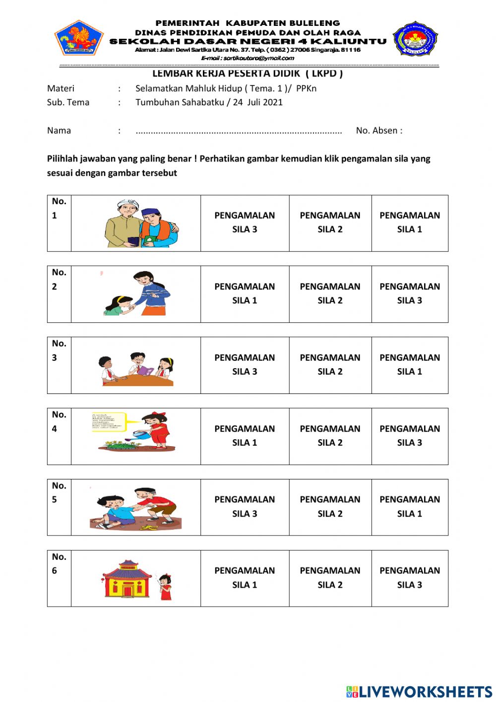 Detail Gambar Pengamalan Sila Pancasila Nomer 47