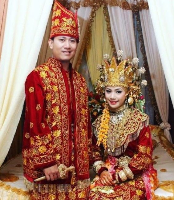 Detail Gambar Pengantin Adat Jambi Nomer 6