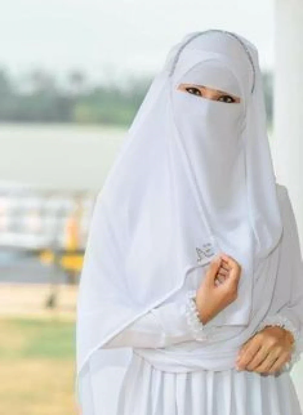 Detail Gambar Pengantin Muslimah Bercadar Nomer 24