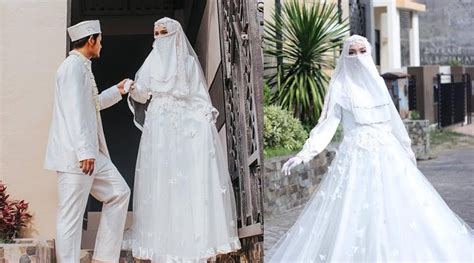 Detail Gambar Pengantin Muslimah Bercadar Nomer 36