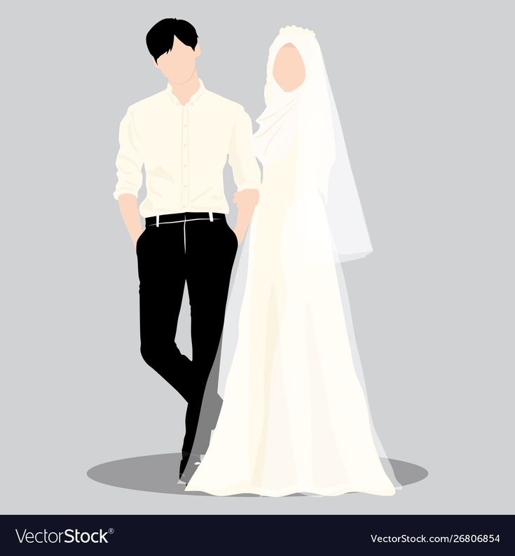 Detail Gambar Pengantin Sketsa Nomer 2